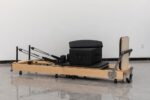 Folding Oak Pilates Reformer - Image 3