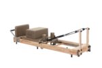 Folding Oak Pilates Reformer (Light Mocha) - Image 2